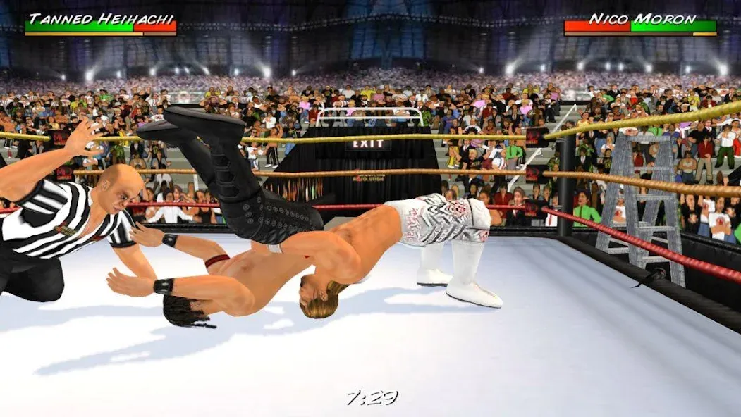 Wrestling Revolution 3D (Реслинг Революшн 3Д)  [МОД Много денег] Screenshot 2