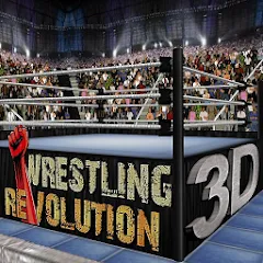 Скачать взломанную Wrestling Revolution 3D (Реслинг Революшн 3Д)  [МОД Много денег] - стабильная версия apk на Андроид