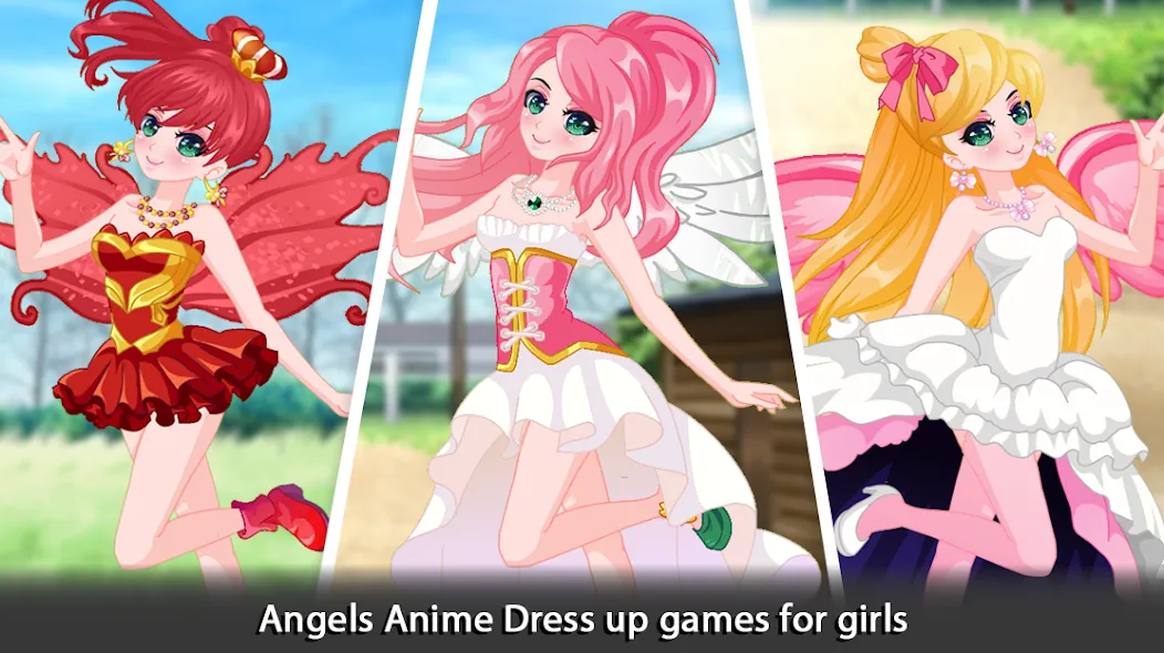 Dress Up Angel Anime Girl Game  [МОД Бесконечные деньги] Screenshot 5