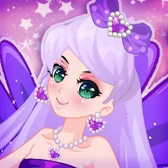 Скачать взлом Dress Up Angel Anime Girl Game  [МОД Бесконечные деньги] - полная версия apk на Андроид