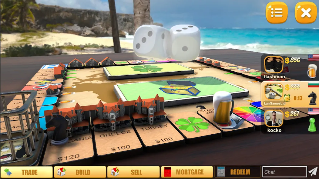 Rento - Dice Board Game Online  [МОД Menu] Screenshot 1