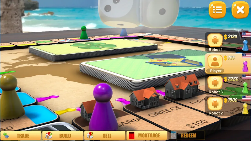 Rento - Dice Board Game Online  [МОД Menu] Screenshot 2