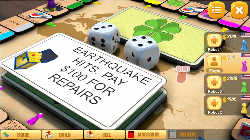 Rento - Dice Board Game Online  [МОД Menu] Screenshot 3