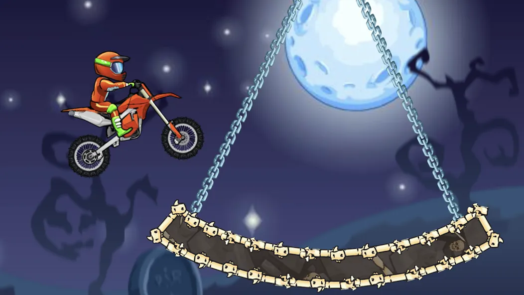 Moto X3M Bike Race Game (Мото 3М Игра на мотоциклах)  [МОД Много монет] Screenshot 2