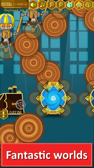 Steampunk Idle Gear Spinner (Стеампанк Идл Спиннер Фабрика)  [МОД Mega Pack] Screenshot 5