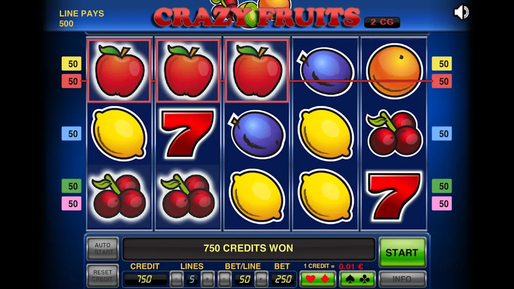 Crazy Fruits (Крейзи Фрутс)  [МОД Unlimited Money] Screenshot 1