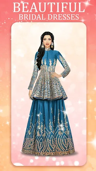 Indian Fashion Dressup Stylist  [МОД Бесконечные деньги] Screenshot 1