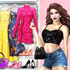 Скачать взломанную Fashion Stylist: Dress Up Game  [МОД Menu] - последняя версия apk на Андроид