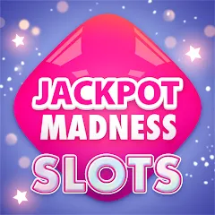 Скачать взломанную Jackpot Madness Slots Casino (Джекпотджой Слоты)  [МОД Все открыто] - последняя версия apk на Андроид