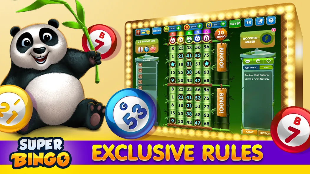 Super Bingo HD - Bingo Games (упер Бинго )  [МОД Бесконечные монеты] Screenshot 2