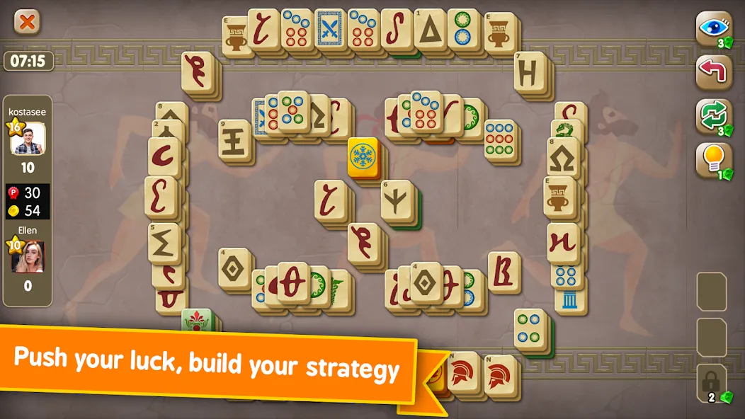 Mahjong Duels (Маджонг Дуэли)  [МОД Menu] Screenshot 4