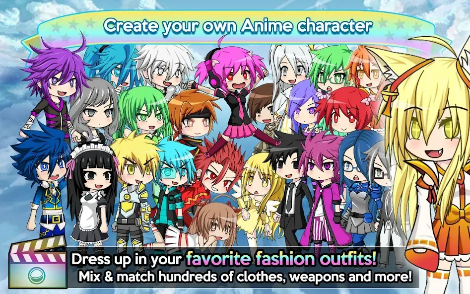 Gacha Studio (Anime Dress Up) (Гача Студио)  [МОД Menu] Screenshot 2