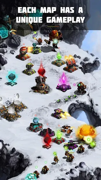 Ancient Planet Tower Defense (Эншент Планет Тауэр Дефенс)  [МОД Меню] Screenshot 2