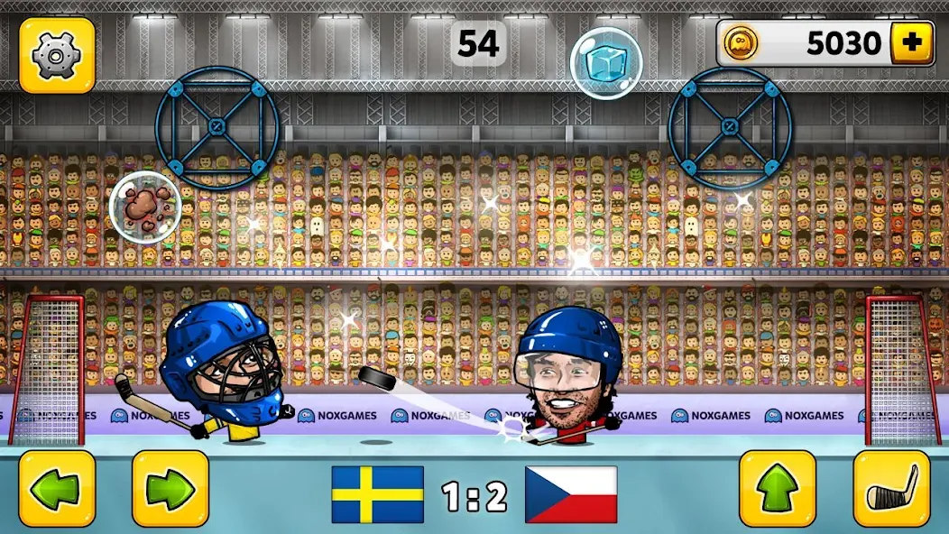 Puppet Hockey: Pond Head  [МОД Бесконечные монеты] Screenshot 1