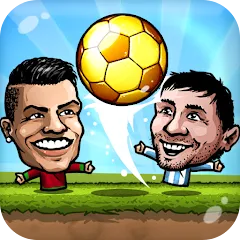 Скачать взломанную Puppet Soccer - Football  [МОД Menu] - последняя версия apk на Андроид