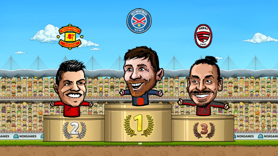 Puppet Soccer: Champs League (Паппет Соккер)  [МОД Бесконечные деньги] Screenshot 4