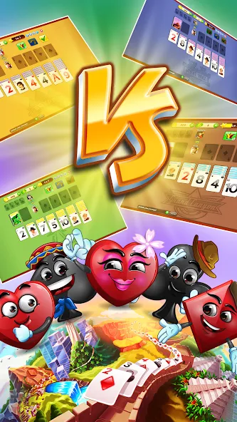 Solitaire Journey (Солитер Джорни)  [МОД Много монет] Screenshot 1