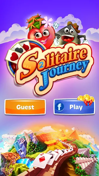 Solitaire Journey (Солитер Джорни)  [МОД Много монет] Screenshot 5