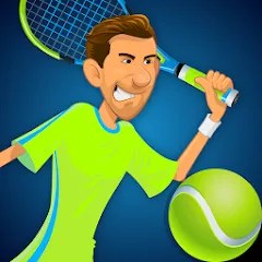 Скачать взломанную Stick Tennis (Стик Теннис)  [МОД Много денег] - последняя версия apk на Андроид