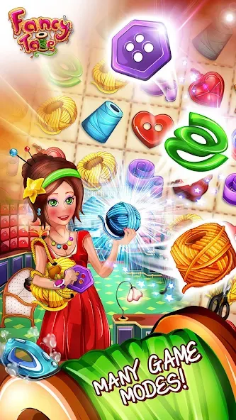 Fancy Tale:Fashion Puzzle Game (Фэнси Тейл)  [МОД Много денег] Screenshot 2