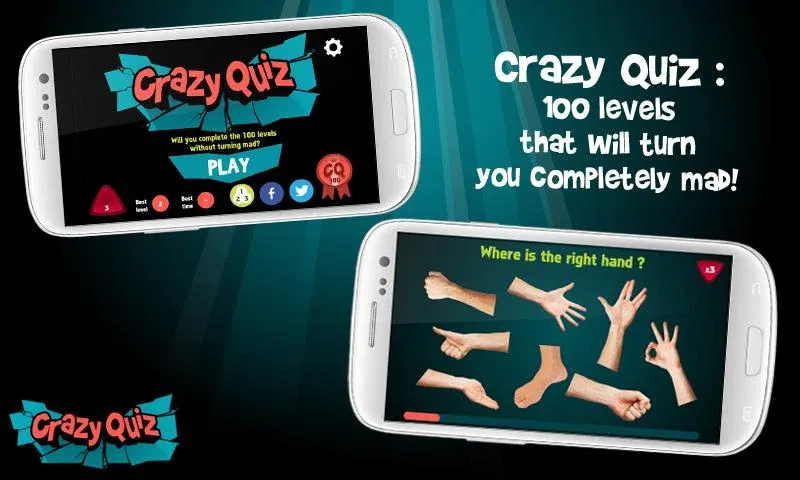 Crazy Quiz (Крэйзи Квиз)  [МОД Mega Pack] Screenshot 1