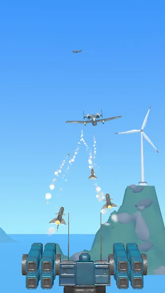 Air Defense: Airplane Shooting (Эйр Дефенс)  [МОД Много денег] Screenshot 3