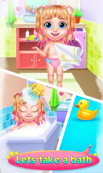 Baby Girl Caring Pinky Style (Беби Грл Керинг Пинки Стайл)  [МОД Бесконечные монеты] Screenshot 5