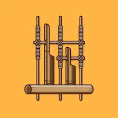 Скачать взлом Angklung Instrument (Ангклунг инструмент)  [МОД Все открыто] - последняя версия apk на Андроид