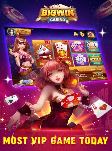 Bigwin - Slot Casino Online (Бигвин)  [МОД Бесконечные деньги] Screenshot 2