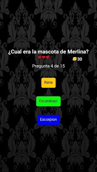 Merlina Trivia en Español  [МОД Menu] Screenshot 2