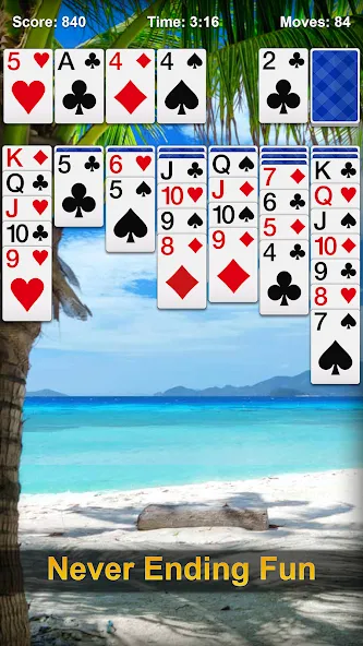 Solitaire - Classic Card Games  [МОД Много денег] Screenshot 4