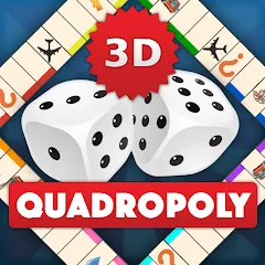 Взлом Quadropoly - Monopolist Tycoon  [МОД Меню] - стабильная версия apk на Андроид