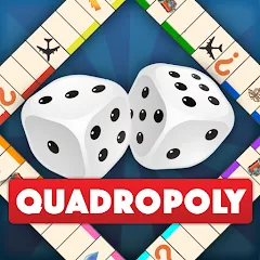 Скачать взлом Quadropoly - Classic Business  [МОД Все открыто] - последняя версия apk на Андроид