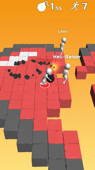 Do Not Boom .io - Tag io game  [МОД Много монет] Screenshot 1