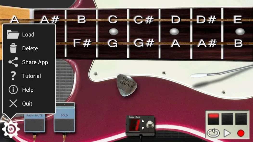 Power guitar HD  [МОД Все открыто] Screenshot 3