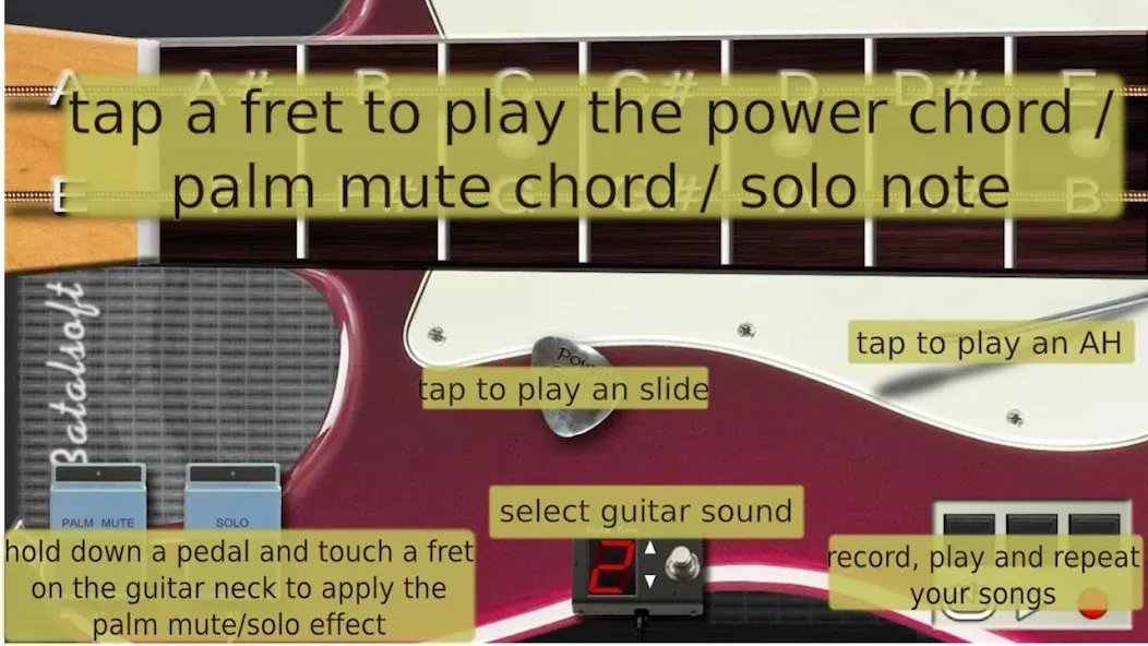 Power guitar HD  [МОД Все открыто] Screenshot 4