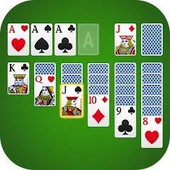 Взломанная Solitaire - Classic Card Games  [МОД Mega Pack] - полная версия apk на Андроид