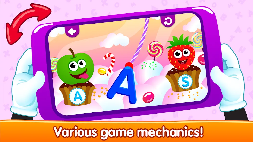 ABC kids! Alphabet learning!  [МОД Unlimited Money] Screenshot 5