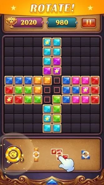 Block Puzzle: Diamond Star  [МОД Mega Pack] Screenshot 5