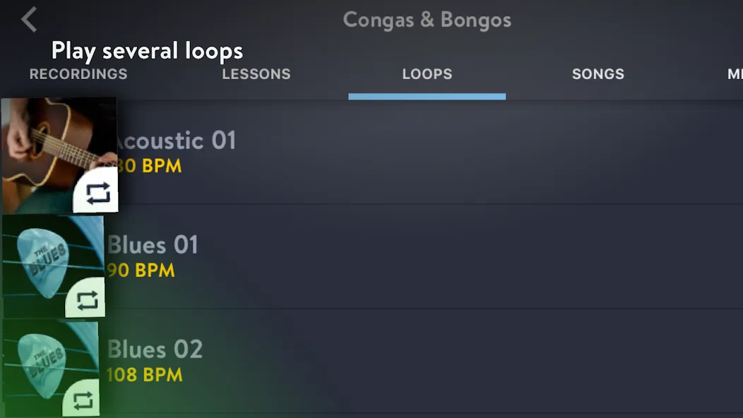 Congas & Bongos: percussion  [МОД Menu] Screenshot 3