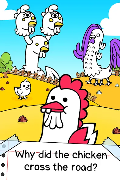 Chicken Evolution: Idle Game (Чикен Эволюшн)  [МОД Все открыто] Screenshot 1