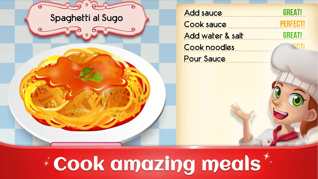 Cookbook Master: Cooking Games (Кулинарный Мастер)  [МОД Unlocked] Screenshot 2