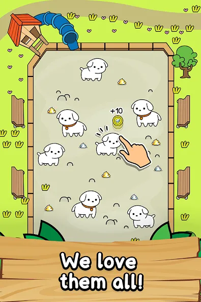 Dog Evolution: Idle Merge Game (Дог Эволюшн)  [МОД Много монет] Screenshot 2