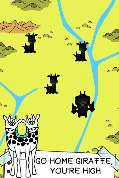 Giraffe Evolution: Idle Game (Жираф Эволюция)  [МОД Много денег] Screenshot 3