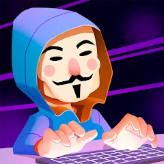 Скачать взлом Hacking Hero: Hacker Clicker (Хакинг герой)  [МОД Много денег] - последняя версия apk на Андроид