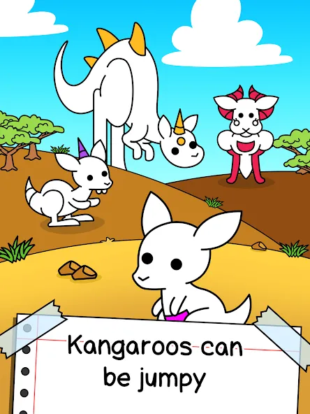 Kangaroo Evolution: Simulator (Кенгуру Эволюция)  [МОД Все открыто] Screenshot 5