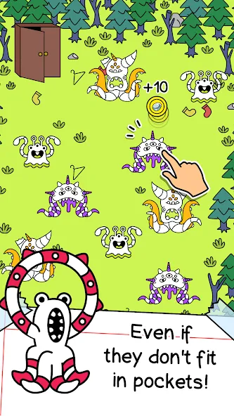 Monster Evolution: Merge Game (Монстер Эволюшн)  [МОД Mega Pack] Screenshot 2