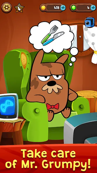 My Grumpy: Funny Virtual Pet (Май Грампи)  [МОД Mega Pack] Screenshot 1