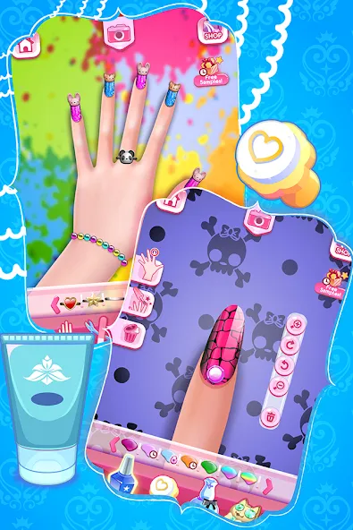 My Nail Makeover: Nail Salon (Моя маникюрная переменка)  [МОД Бесконечные монеты] Screenshot 4