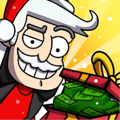 Скачать взломанную Santa’s Capitalist Factory  [МОД Бесконечные деньги] - стабильная версия apk на Андроид